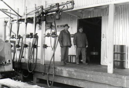 Vintage Oil Workers